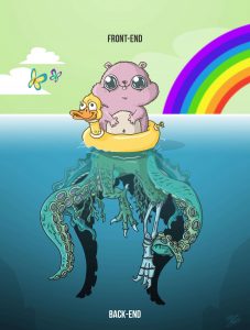 front-end-back-end