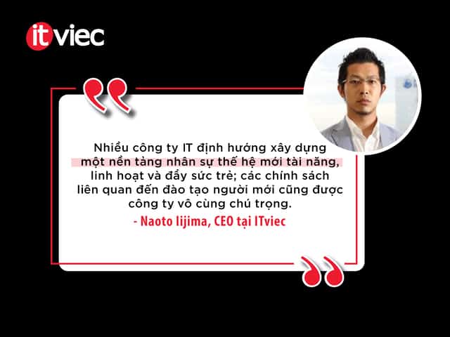 công ty phần mềm - naoto iijima - ceo itviec - phát biểu