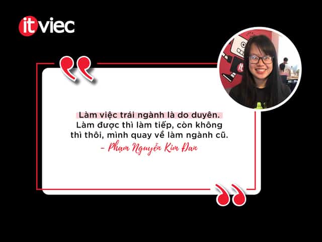 làm việc trái ngành - marketing - cntt - product owner