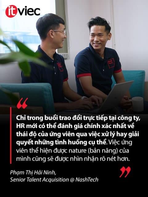 kinh nghiệm phỏng vấn IT - phạm thị hải ninh - Senior Talent Acquisition tại NashTech - HR Team