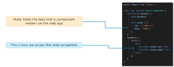 state react