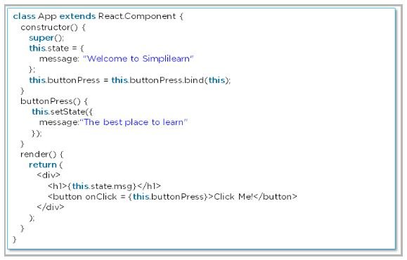 state react