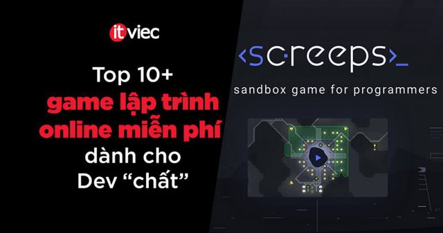 game online miễn phí - game lập trình - screeps