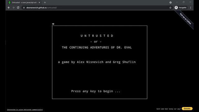 game online miễn phí - game lập trình - untrusted
