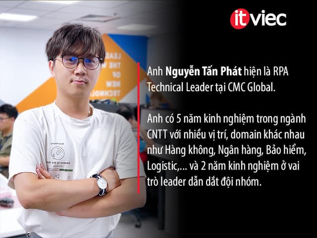 rpa developer - rpa là gì - cmc global