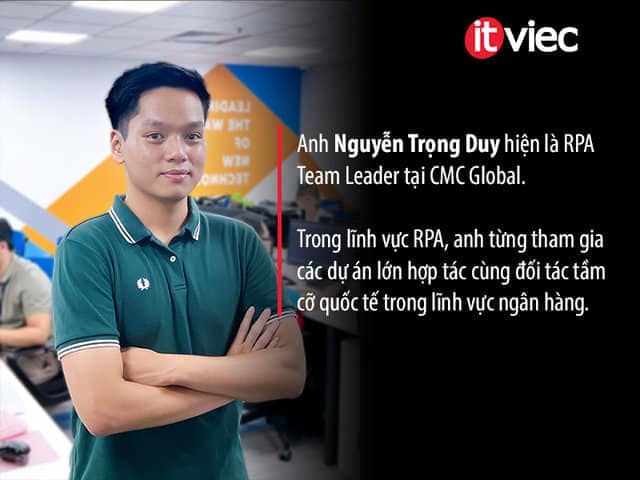 rpa developer - rpa là gì - cmc global