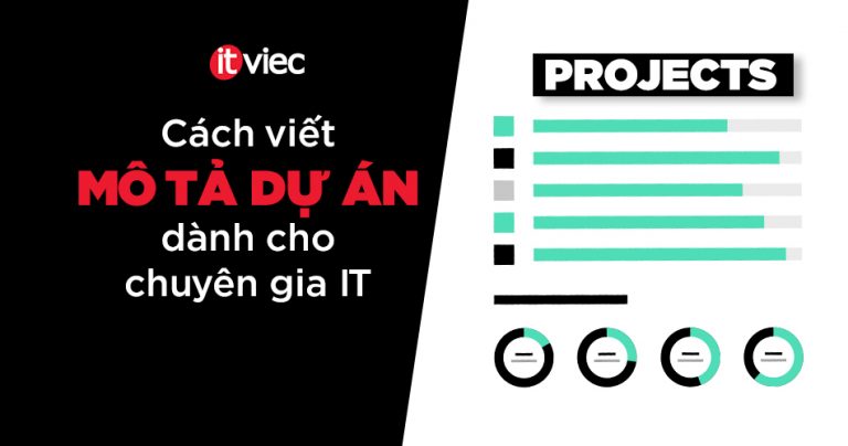 mẫu cv chuẩn - cách trình bày dự án projects