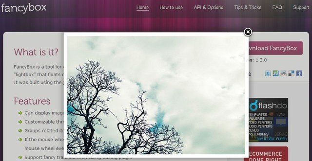 jquery là gì - fancybox plugin - itviec blog