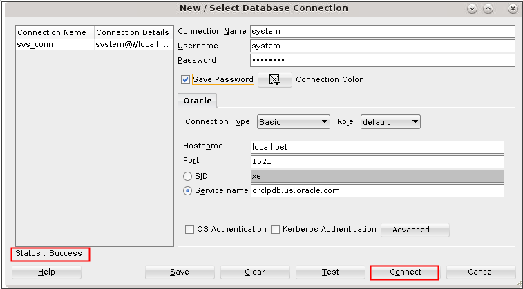 oracle sql developer