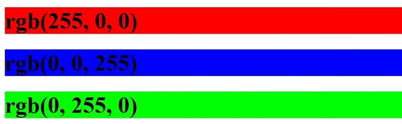 bảng màu html - hệ màu rgb - itviec blog