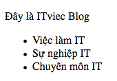 các thẻ trong html - thẻ html - itviec blog