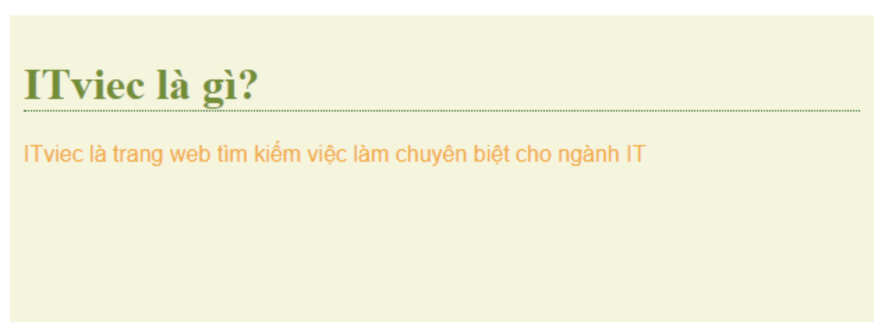 css là gì - cách sử dụng css để thiết kế web - itviec blog