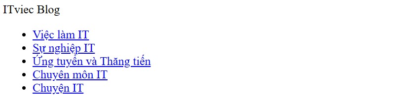 html cơ bản - itviec blog