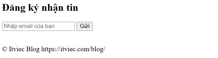 html cơ bản - itviec blog