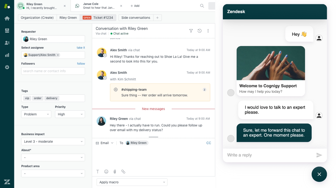 phần mềm it helpdesk - itviec blog - zendesk