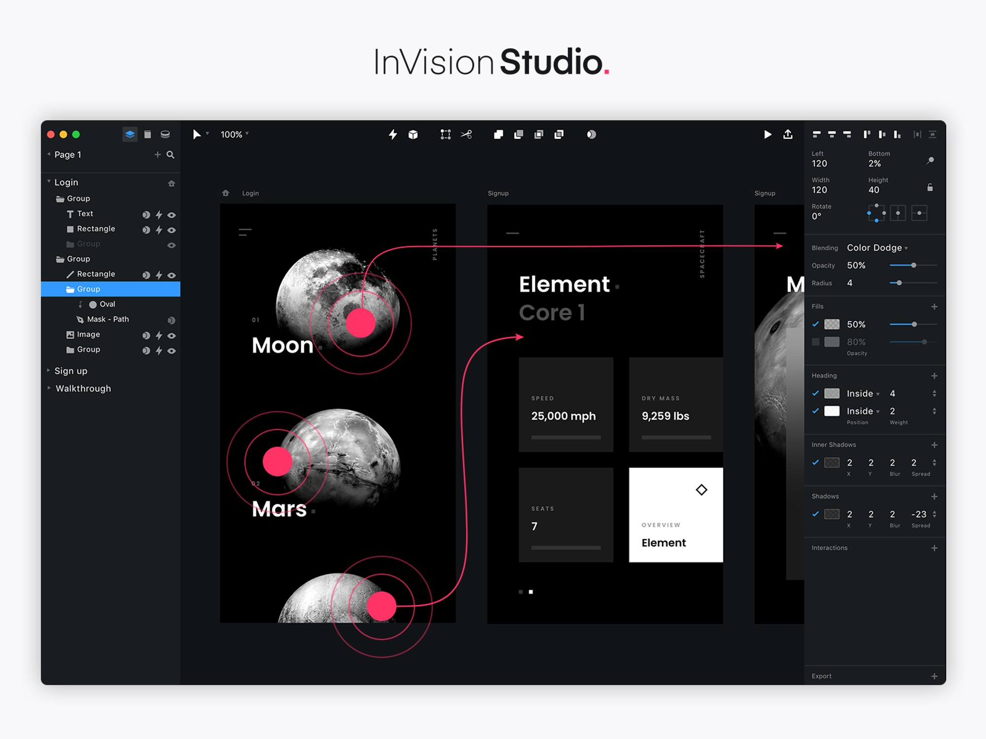 thiết kế ui ux bằng phần mềm gì - phần mềm thiết kế ui ux - invision studio - itviec blog