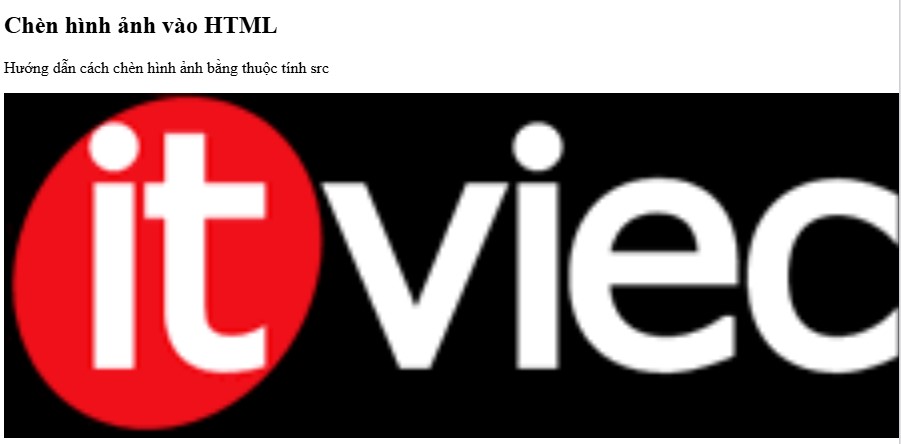 chèn ảnh trong html - itviec blog